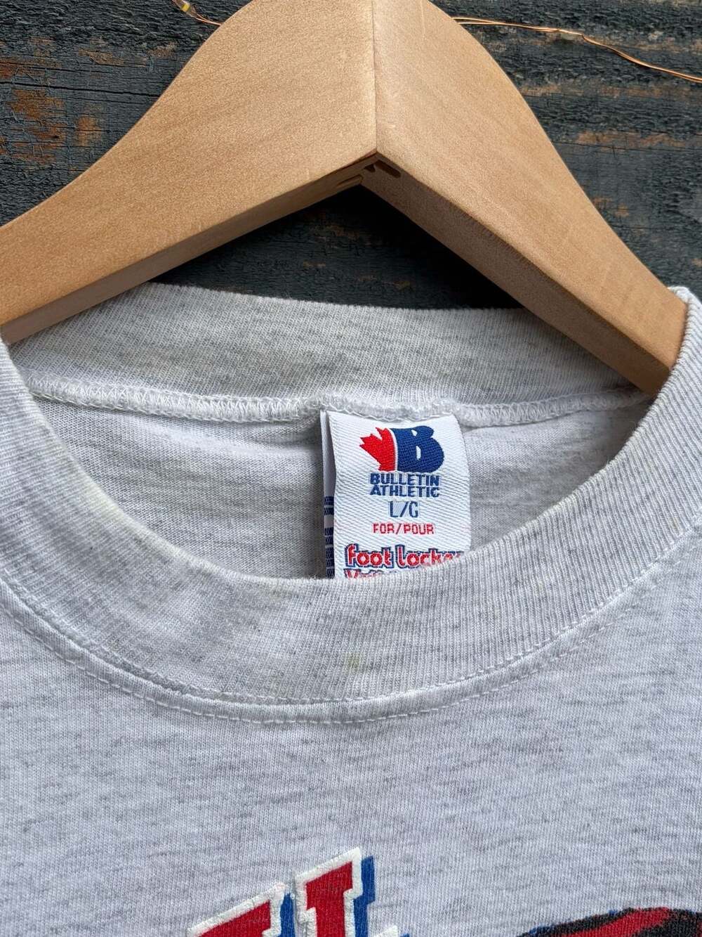 Vintage 1992 Montreal Canadiens NHL Hockey T-Shirt Size Large - Picture 9 of 10